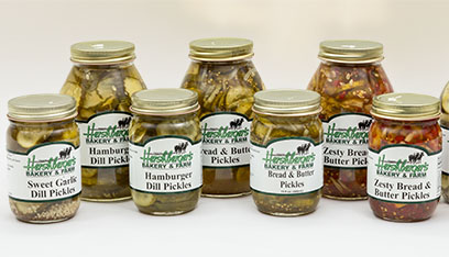Canned Pickles, Jellies, Fruits, and Vegetables